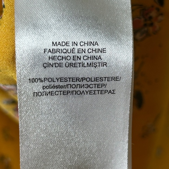 Ralph Lauren Women’s Mustard Floral Shirt - Picture 7 of 7